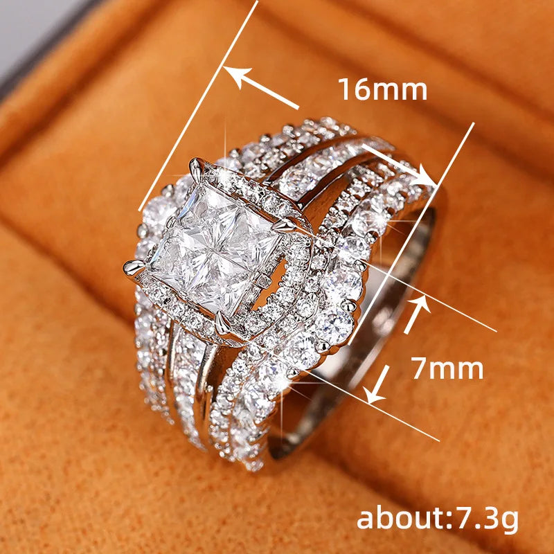 Women's cubic zirconia ring