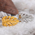 Gold Palm Leaf Ring