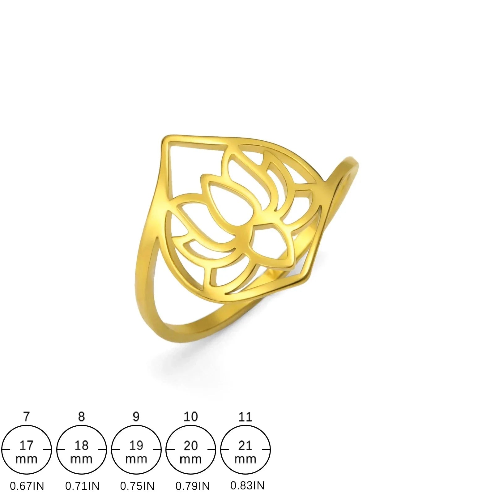 Lotus Flower Ring