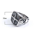 Men's Compass Rose Ring