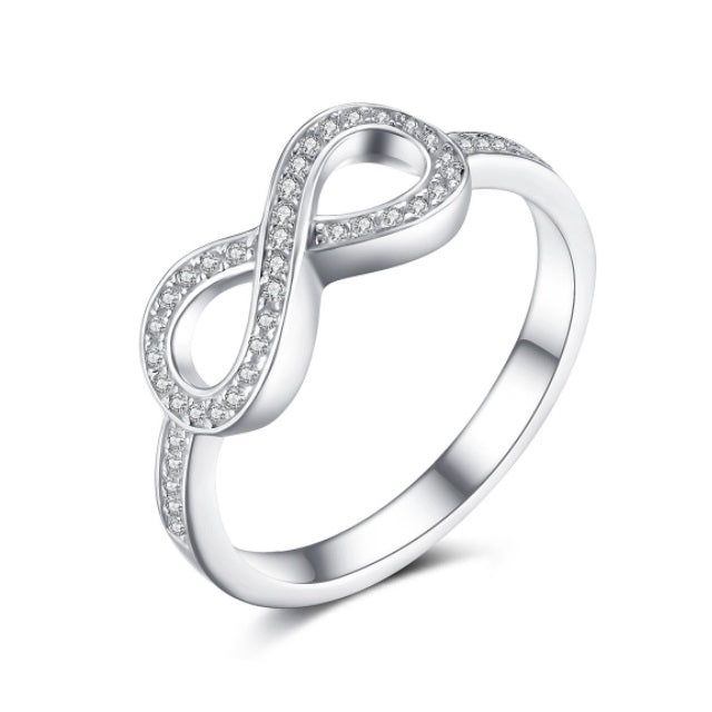 Silver Infinity Ring