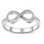 Silver Infinity Ring