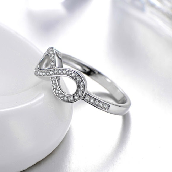 Silver Infinity Ring