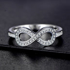 Silver Infinity Ring