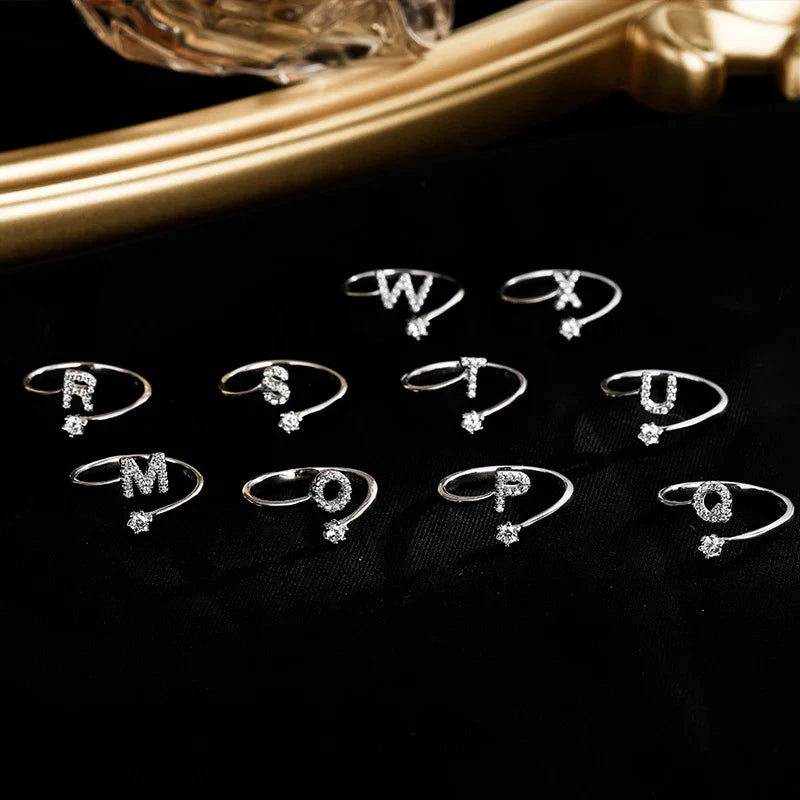 Women's initial ring