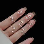 Women's initial ring