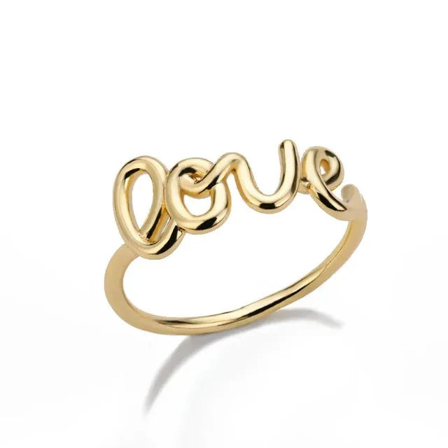 Love Gold Ring