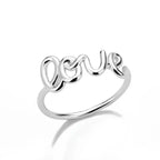 Love Silver Ring