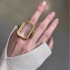 Marique ring vintage French crystal
