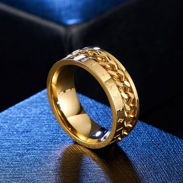 Nordic Viking ring silver