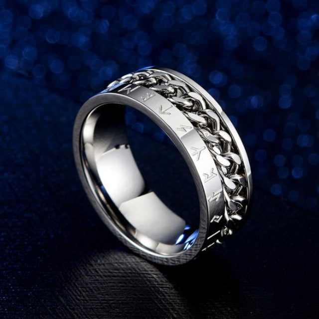 Nordic Viking ring silver
