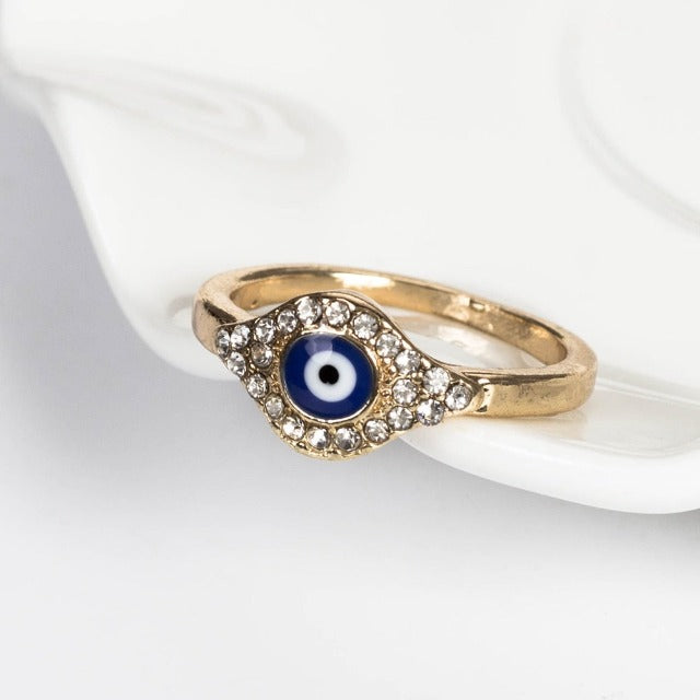 Blue Eye Ring