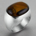 Tiger Eye and Silver Ring