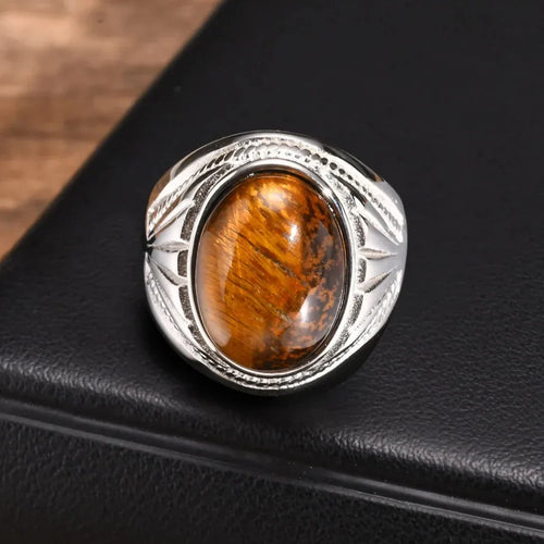 Tiger Eye Ring for Men