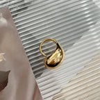Original Ring Large Water Drop Gold Ring