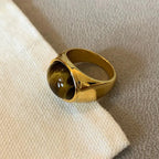 Tiger Eye Stone Gold Ring style B
