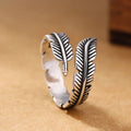 Silver Plume Ring for Women