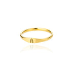 Women's initial ring a