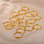 Women's initial ring