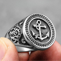 men’s anchor ring