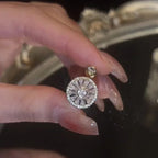 Anti-Stress Rotating Ring for Women silver