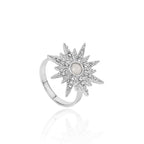 Silver Sun Ring
