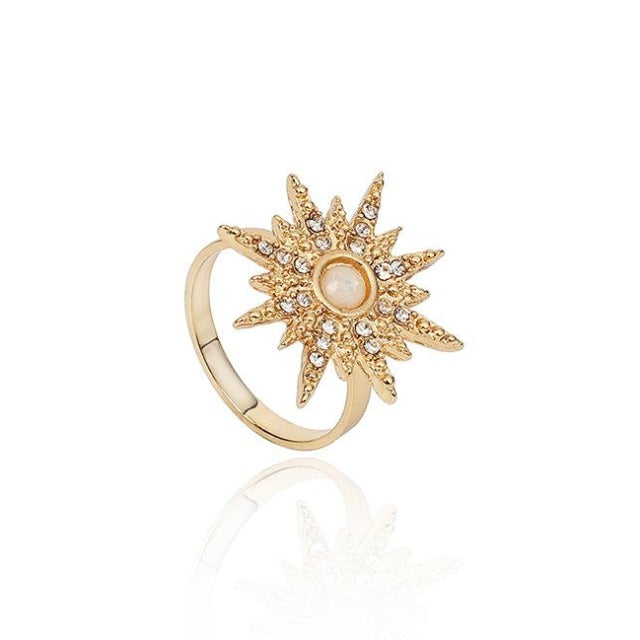 Gold Sun Ring