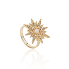 Gold Sun Ring