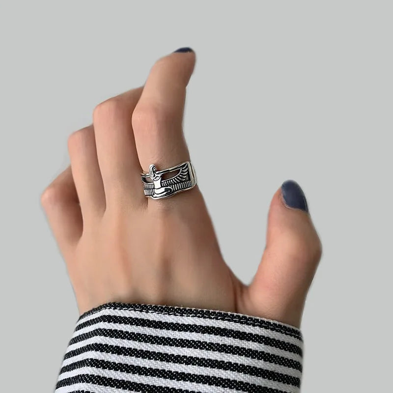 Ancient Style Ring Cleopatra Queen of Egypt