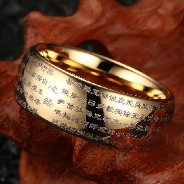 Tibetan Ring Men / Women Gold