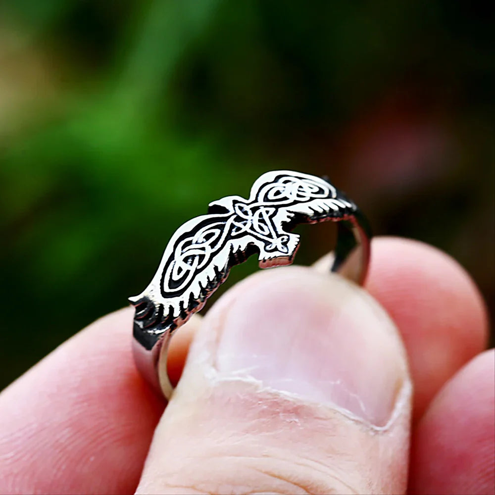 Viking Ring Hugin