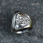 Viking Fenrir Wolf Ring