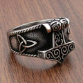 Viking Mjolnir Ring