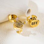Magnetic and Rotating Rings for Best Friends 2 pieces