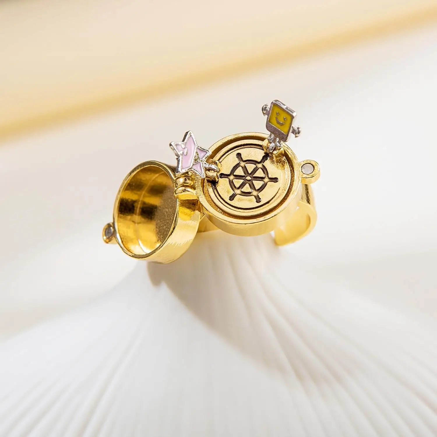 Magnetic and Rotating Rings for Best Friends 1 piece