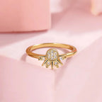 Couple Rings Sun Ring in Sun Zircon