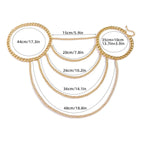 Women's Chain Shoulder Jewelry - Gold Collarbone & Shoulder