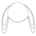 Women's Shoulder Jewelry - Silver Collarbone & Shoulder Chain