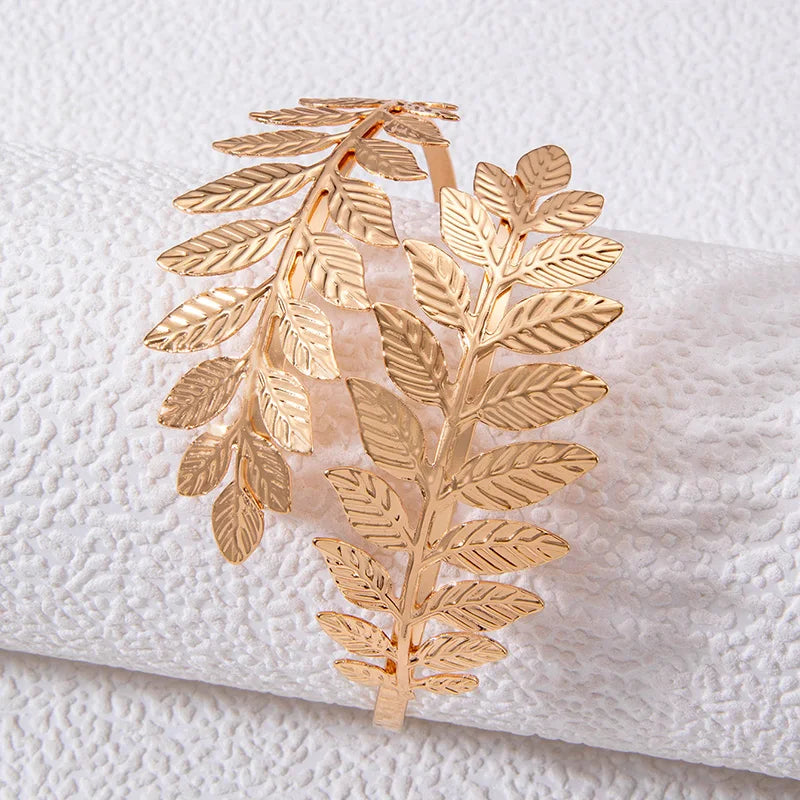 Women's Laurel Biceps Jewel - Upper Arm Bracelet and Chain Ornament