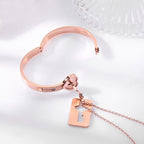Rose gold Duo Jewelry for Couple