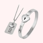 Silver Duo Jewelry for Couple