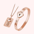 Rose gold Duo Jewelry for Couple