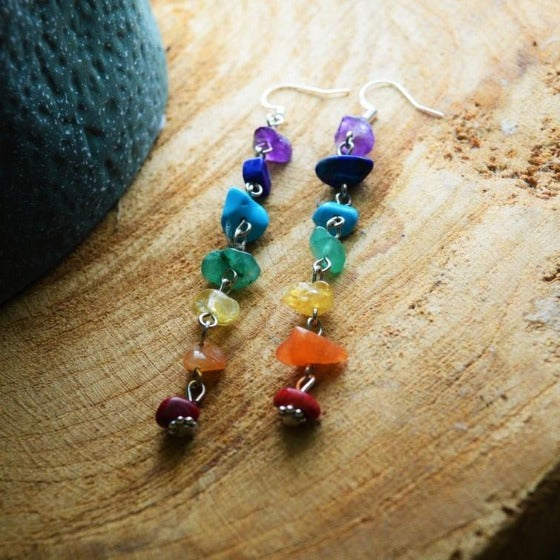 7 Chakras Earrings for Women