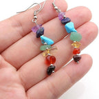 7 Chakras Earrings for Women