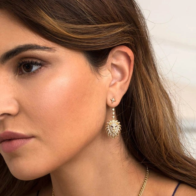Lion Earring