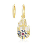 Fatma's Hand Earring