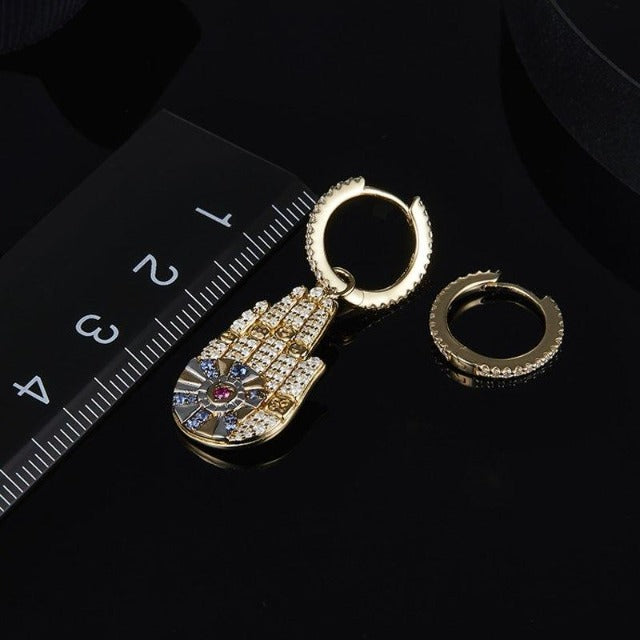 Fatma's Hand Earring