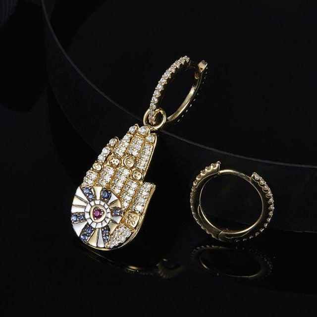 Fatma's Hand Earring