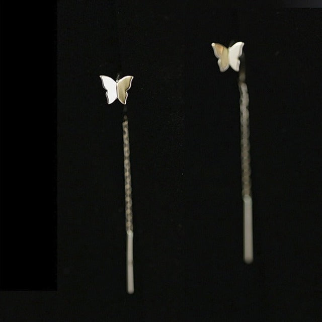Gold Butterfly Earring