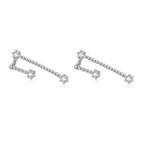 12 Constellations Zodiac Sign Earrings for Women Taurus